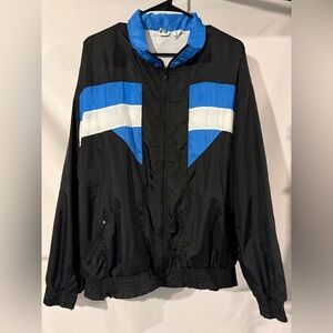 Track and Court vintage Windbreaker Jacket Sz Large